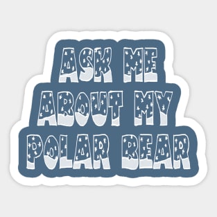 Polar Bear Sticker